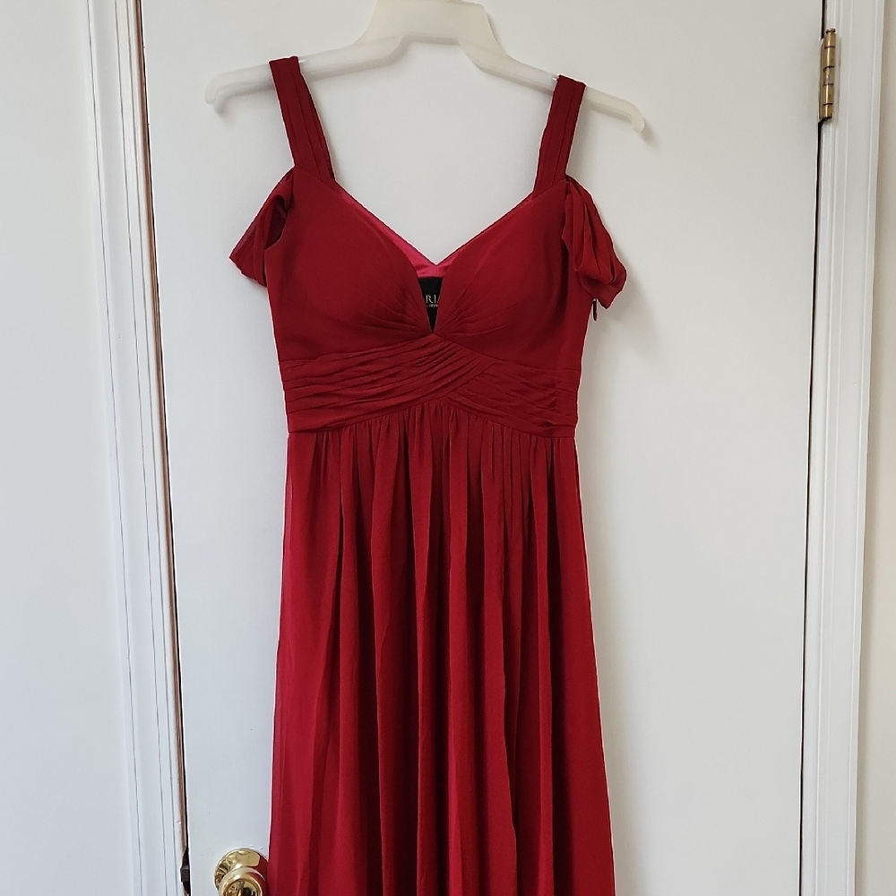 Elegant Red Women's Dress